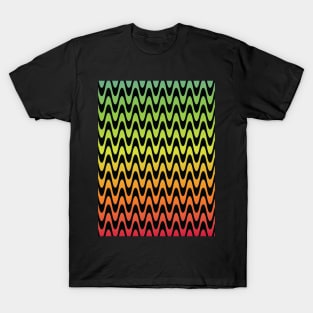 Psychedelic Rainbow Pattern T-Shirt